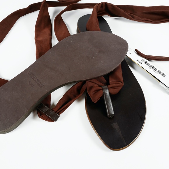 Zingara Brown Sandals 35/5 - Picture 3 of 6